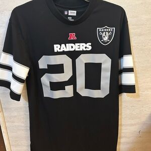 Darrin McFadden Oakland Raiders Black Jersey with Gray Accents